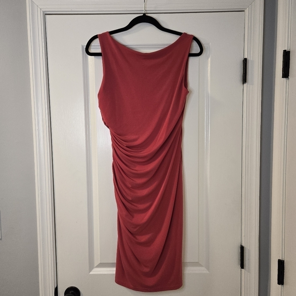 Joeffer Caoc Sleeveless Designer dress Zara Red With Stretch Size Medium - Picture 5 of 11